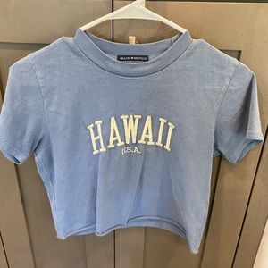 Brandy melville hawaii cropped top